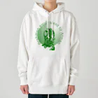 『NG （Niche・Gate）』ニッチゲート-- IN SUZURIの梵我一如h.t.(green) Heavyweight Hoodie