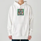 barisukaのゲーム中毒のブルドッグ Heavyweight Hoodie