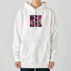 宇宙屋さんの宇宙間宅配ヘビ Heavyweight Hoodie