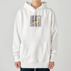 パンダなのセキセイちゃん•レインボー Heavyweight Hoodie