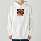 Crepe Collection Center 【CCC】のラズベリーミックス Heavyweight Hoodie