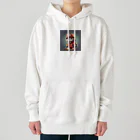 だんのんの 超キュートな消防士猫 Heavyweight Hoodie