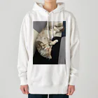 吾輩はベルである。ショップの福猫ベルちゃんの開運グッズ Heavyweight Hoodie