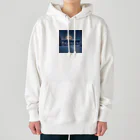 某アニメ風グッズの【満月】光るスノームーン Heavyweight Hoodie