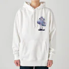 レーザーの純白のアイドル Heavyweight Hoodie