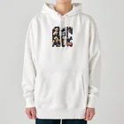 taka_nirvanaの仲良しマルチーズ Heavyweight Hoodie