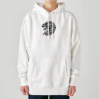 TRXのティラノサウルスのトライバル Heavyweight Hoodie