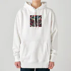 Hana15500のロック　和　デザイン２ Heavyweight Hoodie