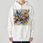 artistickerのアクション！ Heavyweight Hoodie