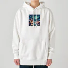 yh1235の綺麗な夜景 Heavyweight Hoodie