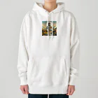 Irregular is beautifulのMajestic Serenity: Dawn of Enlightenment Heavyweight Hoodie