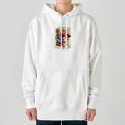 AQUAMETAVERSEのサングラスをかけた可愛いトラ Marsa 106 Heavyweight Hoodie