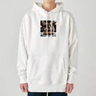 feliceのごはんを食べている猫 Heavyweight Hoodie