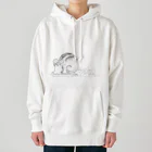 ねがてぃぶのかたつむり。たち Heavyweight Hoodie