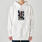 かんぱい工房のペンギンの口の中 Heavyweight Hoodie