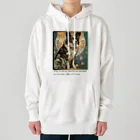 adarahの賢く魅力的ボーダーコリー Heavyweight Hoodie