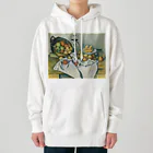 シーシャ美術館の『リンゴの籠とシーシャのある静物』 Heavyweight Hoodie