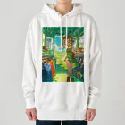 シロクマペンギンのトレインアパレルショップ Heavyweight Hoodie