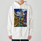 GALLERY misutawoのイタリア ヴェネツィアのサン・バルナバ橋 Heavyweight Hoodie