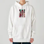 AQUAMETAVERSEのバラ好きの女性　なでしこ1478 Heavyweight Hoodie