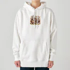 kyokingの春のうたた寝ナマネモノ Heavyweight Hoodie