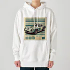 todatodatodaのレトロなスポーツカー Heavyweight Hoodie