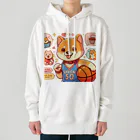 KATERAのバスケットボール犬　SHBEN Heavyweight Hoodie