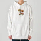 メアリーの今夜は可愛い柴犬スタンプで癒しの時間 Heavyweight Hoodie