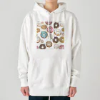 パキュラSHOPのドーナツ、時々ネコドーナツ Heavyweight Hoodie