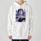 AQUAMETAVERSEの花菖蒲の優美な香り　BLUE PLUM  691 Heavyweight Hoodie