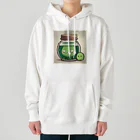 もんがー's　ショップのかわいい「まりも」 Heavyweight Hoodie