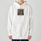 レトロゲームイラストのレトロゲードット絵ファミコン Heavyweight Hoodie