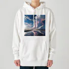 chan-takehaniの天空の鏡  Heavyweight Hoodie