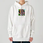 かてこの洋服販売所のジャングルトリオアニマル Heavyweight Hoodie