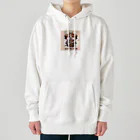 jumping坊主の侍犬 Heavyweight Hoodie