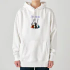 Tomohiro Shigaのお店のI love tennis.（その２） Heavyweight Hoodie