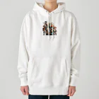 Pixel Art Goodsの村人（pixel art） Heavyweight Hoodie