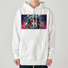 space catの宇宙猫 Heavyweight Hoodie