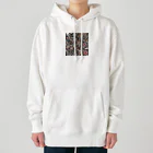 白ティー専門店の白Tシャツ　バーバーショップイメージ Heavyweight Hoodie