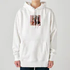 Y m @Y's shopの猫とマカロン Heavyweight Hoodie