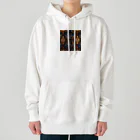 ganeshaのバロック調エレガンスステンドグラス Heavyweight Hoodie