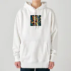 子猫カーニバルの子猫ハザード Heavyweight Hoodie