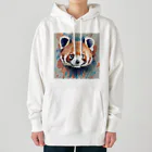 WithRedPandaの水彩風レッサーパンダ Heavyweight Hoodie