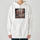 AQUAMETAVERSEの花と美女　なでしこ1478 Heavyweight Hoodie