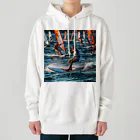 AQUAMETAVERSEのsupとwindsurfingレース　エンジェル717 2065 Heavyweight Hoodie