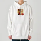 AQUAMETAVERSEの金の光に輝く赤い姫 Marsa 106 Heavyweight Hoodie