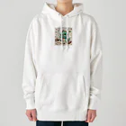 めろんグッズのインテリサウルス Heavyweight Hoodie