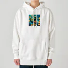 pipi_popoのアヒル Heavyweight Hoodie