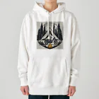 shime_savaのキャンプとバイク Heavyweight Hoodie