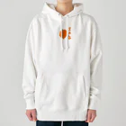 formalinmuimuiの6さいが描いたオレンジ Heavyweight Hoodie